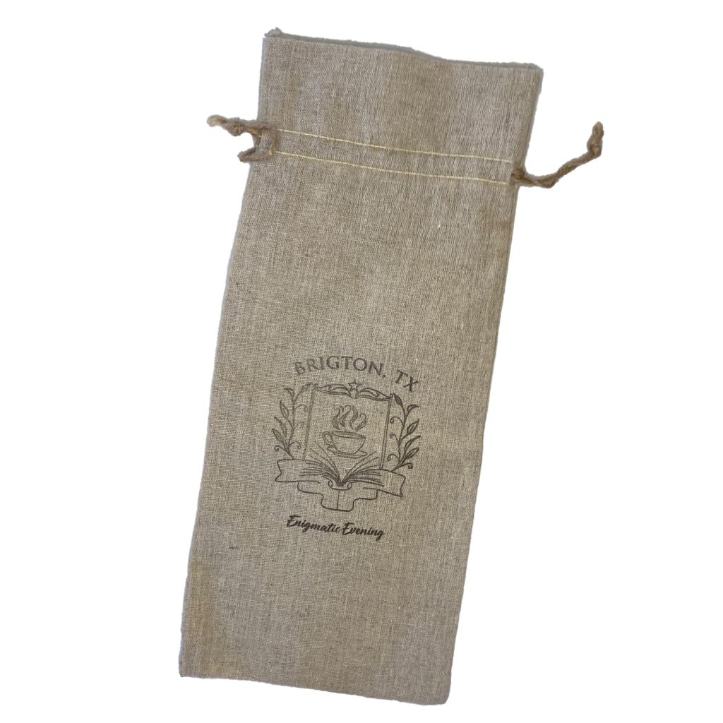linen keepsake gift pouch for Brigton