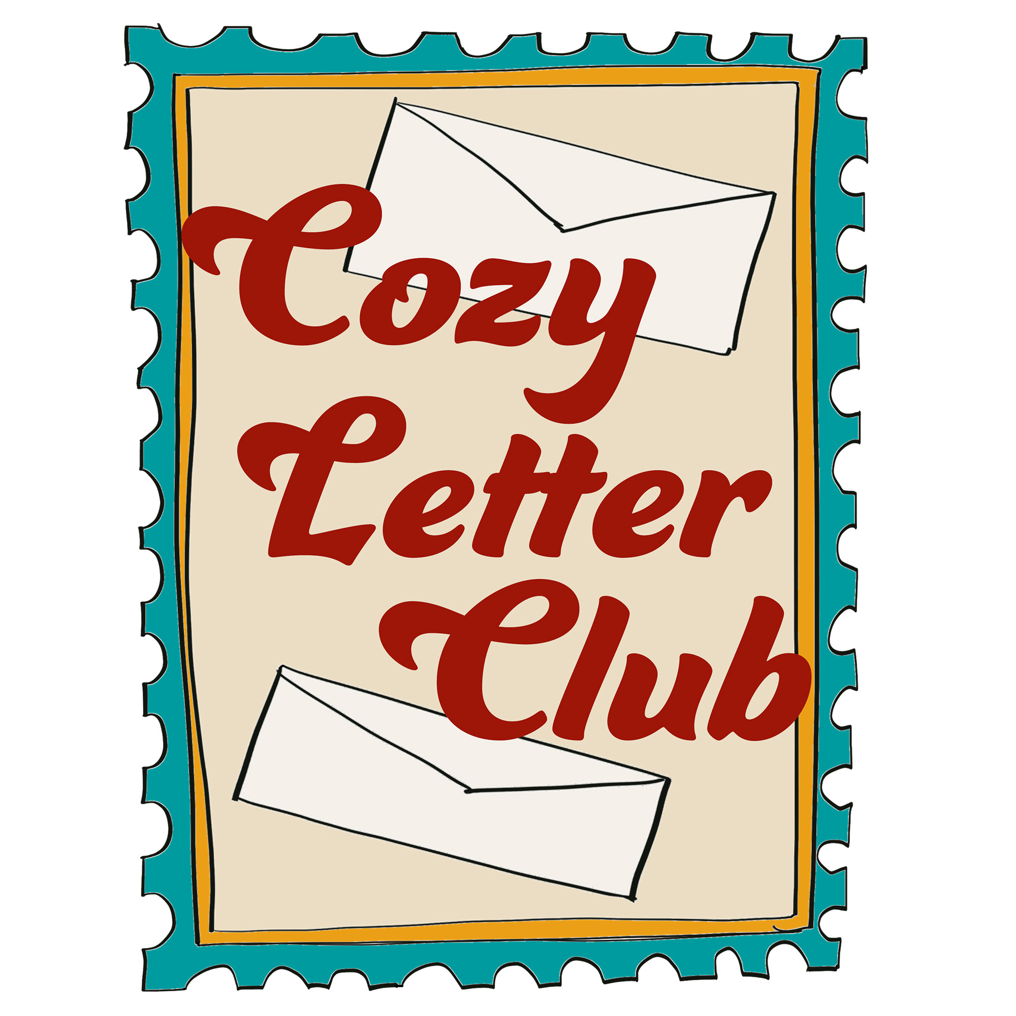 cozy letter club logo