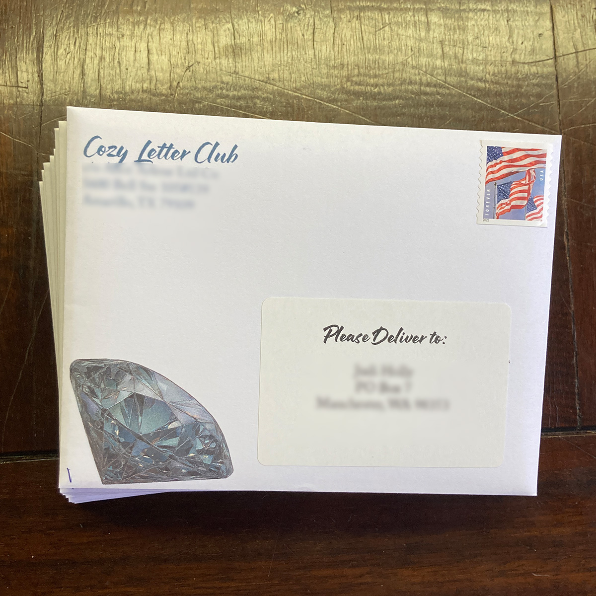 stack of Enigmatic Evening Letters