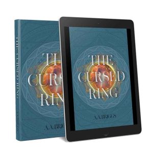 The Cursed Ring paperback and ebook cozy contemporary fantasy with supernatural elements